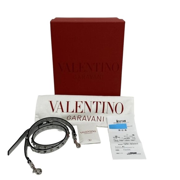 VALENTINOGARAVANI Rockstud Silver Leather - Tote Bag 752-051625 - Picture 14 of 14